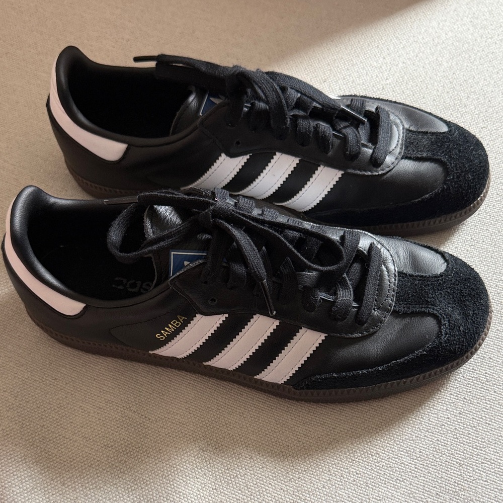 Adidas Samba Black and White Sneakers